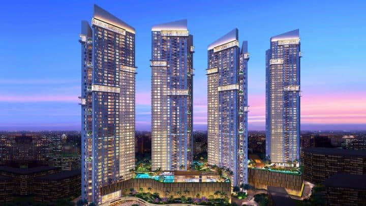 Auris Serenity Tower building in india