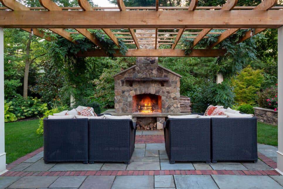 Add A Fireplace To Your Patio